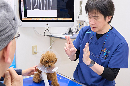 飼い主さまに寄り添う丁寧な説明と信頼関係